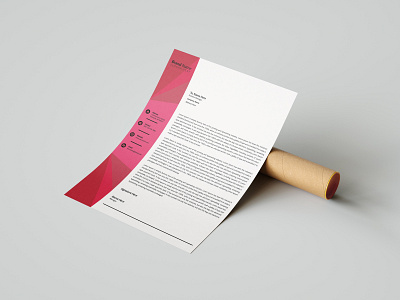 Letterhead Template a4 brand branding branding design brochure business flyer design flyers graphic design graphicdesign letter letterhead letterhead design letterhead template letterhead template design lettering logo template templates