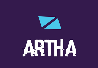 Artha branding design illustration logo typography uiux vector