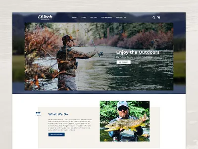 CETech Innovations Homepage design homepage landing page ui uiux web website