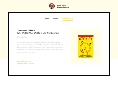 DailyUI 036 - Special Offer branding design minimal ui ux web