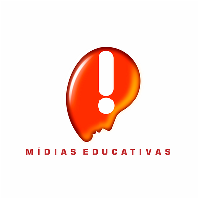 Mídias Educativas branding design icon illustration logo typography vector