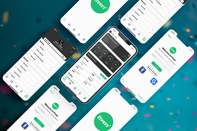 FIVER REDESIGNED APP VERSION (UIUX) branding graphic design ui uiux uiux courses uiux tutorial user experience user interface user interface design ux