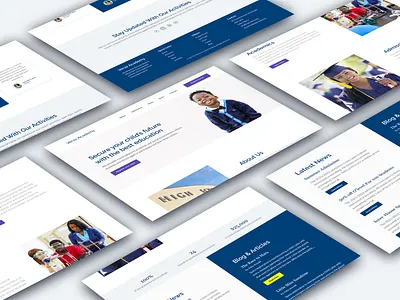"Verax" School Landing Page academy class college courses design e learning education figma high school homepage landing page learning minimalist platform school student teaching uiux website