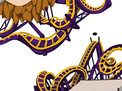 A ROLLER COASTER OF IDEAS START HERE... art branding design graphic design ill illustration logo