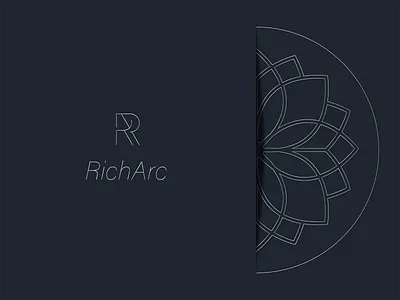 RichArc - The little Arc & Spark (Perfume Branding) branding clean identity illustration logo minimal perfume perfumebranding vector