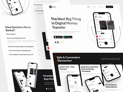 Bankai - Online Payment Landing Page by Rizki 🌱 for Nija Works on Dribbble