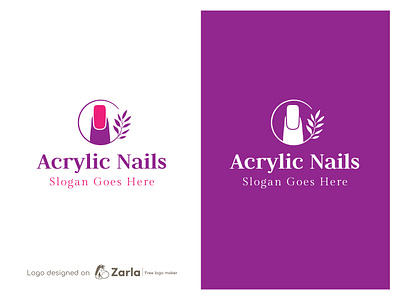 Acrylic Nails Logo acrylic nails logo beauty beauty logo nail logo nail salon logo nails logo