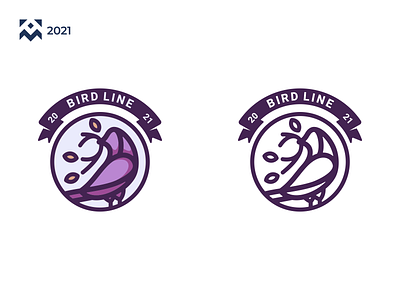 Bird Line Logo animal bird branding company design digital icon illustration line lineart logo modern symbol vector vintage