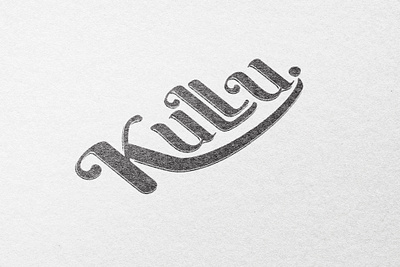 Kullu. graphic design typography