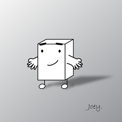 Cartoon Character--Joey cartoon character， design identity illustration illustrator vector web