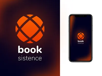 Booksistence — Books App Mystery Logo Template print logo