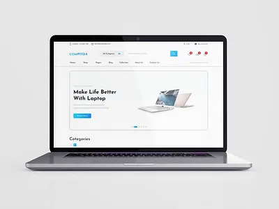 Computer Gadget eCommerce Template computer ecommerce landingpage computer ecommerce website computer ui design ecommerce figma template ecommerce landingpage ecommerce ui design ecommerce website electronics landingpage electronics website landing page design ui ui ux design web ui design website design