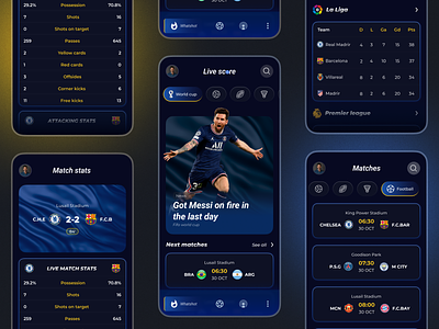 Fantasy Football Draft UI by Reese M on Dribbble