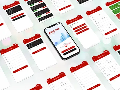 Valet Alert design illustration logo ui ux