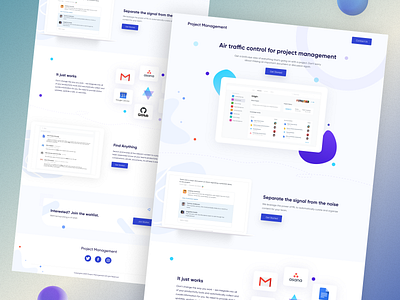 Project Management Landing Page about us section agency landing page creative landing page header section landing page landing page design landing page design 2022 modern design 2022 project management landing page services testimonial trendy landing page 2022 ui ux design uiuxdesign website