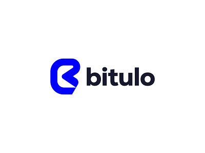 Bitulo - Logo Design app logo blue branding design icon letter b logo logo logo designer logotype minimal minimalistic simple symbol vector