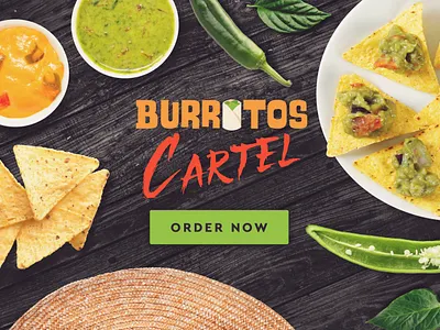 Logo Design - Burritos Cartel branding design graphic design illustrator logo logo design mockup photoshop