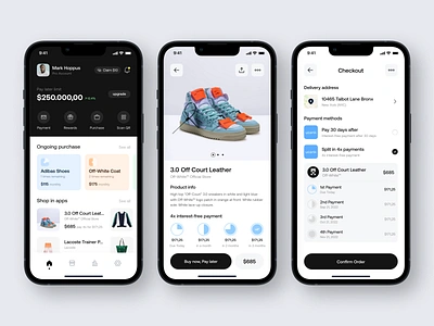 utank – Buy now pay later app design afterpay buy now pay later clean ui ecommerce fashion installments app ios design klarna loan app mobile apps mobile design online shopping pay later pay later apps payment methods tabby uidesign uiux