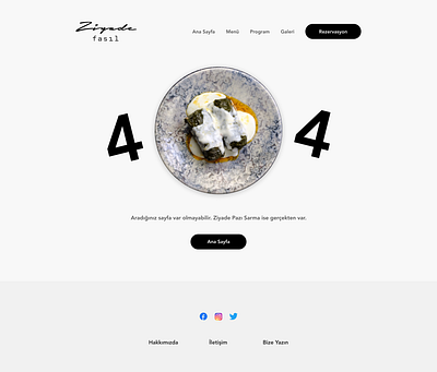 Restaurant Website menu design minimal minimal design music restaurant web design web page