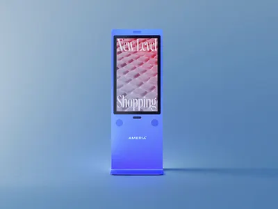 Ameria 3d animation bitcoin coin crypto display interface metaverse nft ui