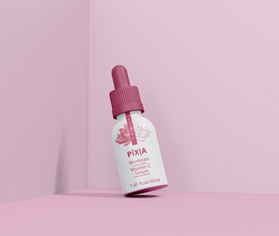 Lotus Essence Vitamin Skin Serum Label Design amazon packaging app brand branding branding design cosmetics design design templates food label graphic design healthy food label illustration label design lipstick label logo product label typography ui ux vector
