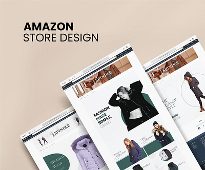 Amazon Store Design For Spindle a content a content design amazon a amazon content amazon store amazon store design brand brand identity branding content design design ebc ebc content enhanced content graphic design illustration logo store design store design content visual identity