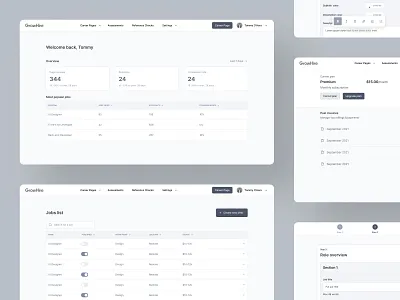 GrowHire - Career Page Builder Pages ui