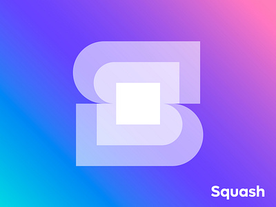 Squash app icon concept pt.3.1 ( for sale ) branding compression conversion editing icon image logo monogram photo s