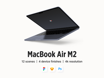 MacBook Air M2 360 360mockups air apple device device mockup m2 mac macbook macbook air macbook pro mockup mockups presentation
