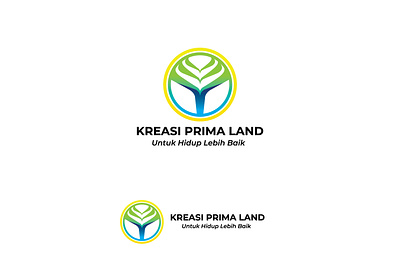 PT Kreasi Prima Nusantara Logo Redesign brand branding company creative design development graphic design ilustrasi logo property real estate redesign logo