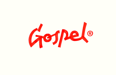 Gospel (Sketch) branding brandingdesign customlettering customlogotype handcrafted handlettering lettering letteringdesign logo logotype newyorklettering