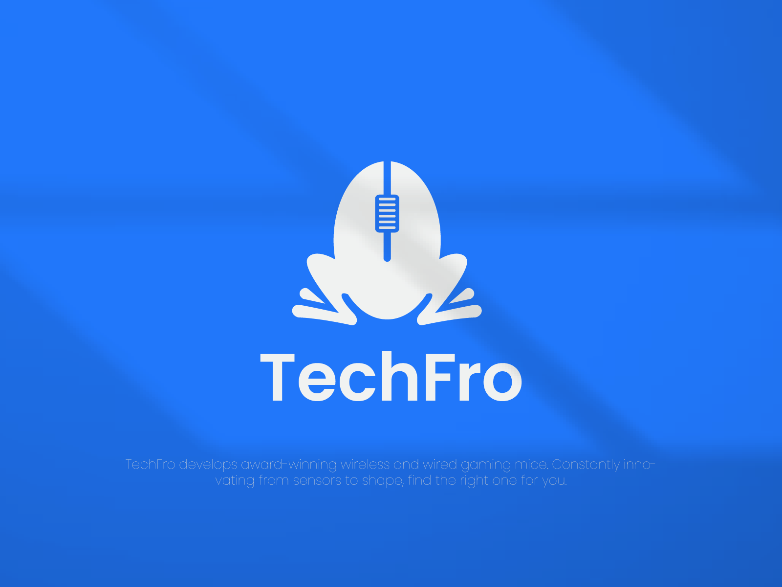 Mouse brand logo , techfrog logo concept. blue brand identity branding business identity business lebel creative logo design drowning frogmouselogo graphic design illustration lettermark logo logo design logo folio logo mark mousebrandlogo techlogo ui vector art