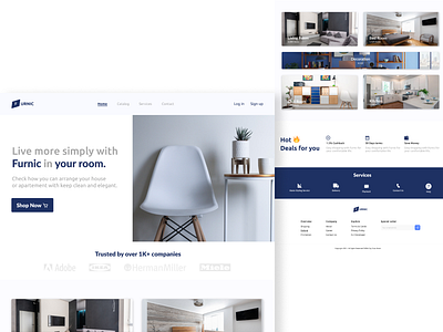 #Exploration - Furnic ui userexperience userinterface ux webdesign