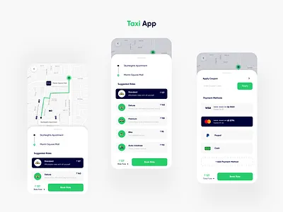 Taxi Booking App app app design booking app cab driver mobile mobile app taxi taxi booking ui ui design ui ux user interface
