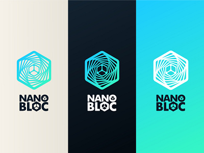 NanoBloc 2021 brand branding design icon logo