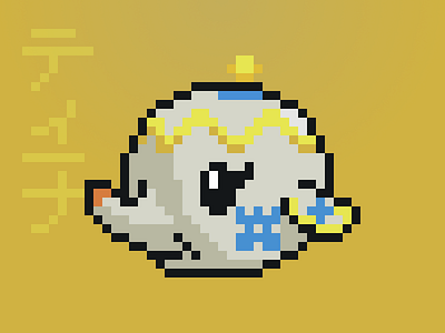 Tia acnh animal crossing animalcrossing art cute fan art illustration pixel pixel art tia