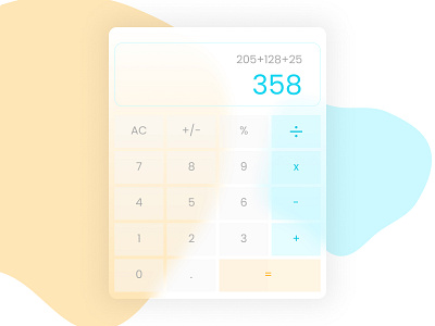 RAMESH | CALCULATOR-1 | #DailyUI - 04 attendace calculator college craft dailyui 4 design illustration logo management staffing students ui