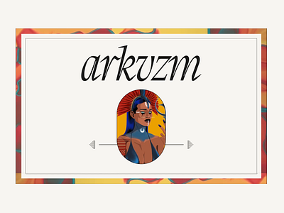 ARKVZM amazonia animation branding graphic design identity illustration logo