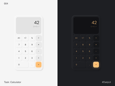 Daily Ui #004 branding calculator daily ui daily ui 004 daily ui day 4 day 4 design graphic design illustrator neumorphism ui ux