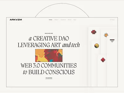 ARKVZM 3d animation branding design graphic design illustration logo ui