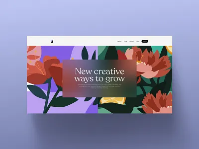 Interactive sandbox site — Webflow design illustration inteface interactive design ui web design