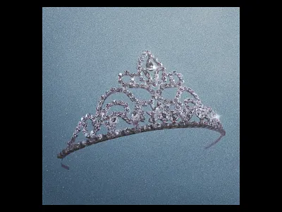 Keep Your Head Up Princess - Anson Seabra abstract art cd design ep grain illustration lp music simple sleeve tiara vinyl