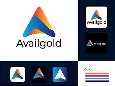 A abstract 3d letter logo a 3d logo a abstract logo a letter logo a logo a modern logo branding design graphic design illustration logo design free typography vector