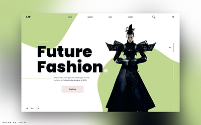 London Future Fashion chris figma graphic design london future fashion ui ui design ui designer