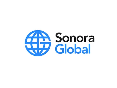 Sonora Global ✈️ | Logo Design abstract logo air logo app icon app logo branding flight logo globe icon globe logo lettermark logo logo type monogram monogram logo plane logo wordmark world logo