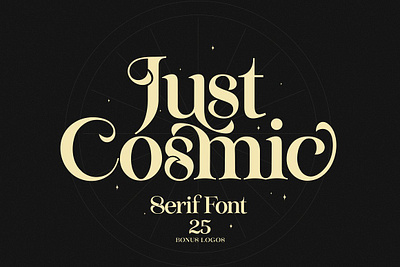 Just Cosmic Font + Logos bold fonts branding christmas fonts cosmic cosmic font fashion font font typeface fontself greek fonts haute logo fonts love fonts magical modern font modern logo photography logo professional fonts serif typeface stamp fonts text fonts