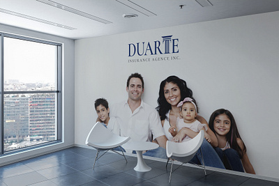 Duarte - Insurance Company brand identity branding design graphic design insurance logo logo design