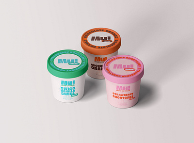 Mu! Vegan Ice Cream branding design food brand food branding food packaging graphic design ice cream ice cream brand logo packaging packaging design vector