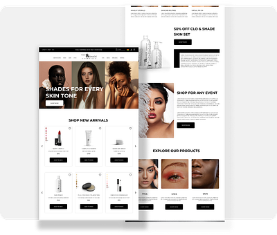 Beauty Website beauty app beauty app design beauty app ui beauty website beauty website design beauty website ui