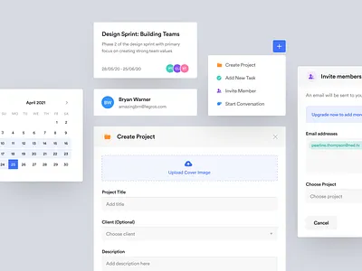Project Creation app asish sunny clean clean ui dashboard design flow light ui pixalchemy product project project creation project managemnt ui ui ux uiux ux web design web ui website design